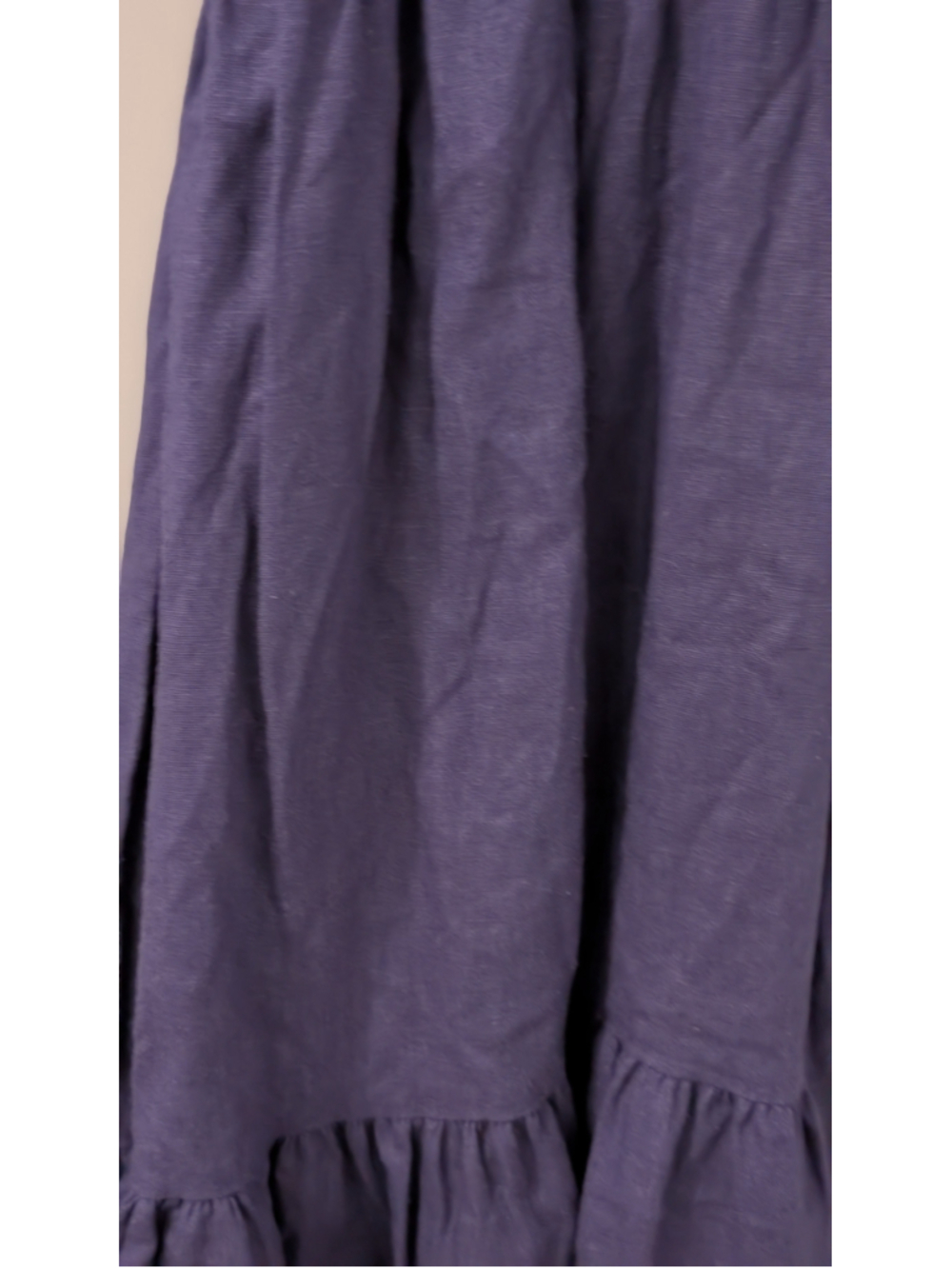 NWT Donna Karan New York Ink Blue Halter Tiered Maxi Dress Size 6 - Picture 7 of 14